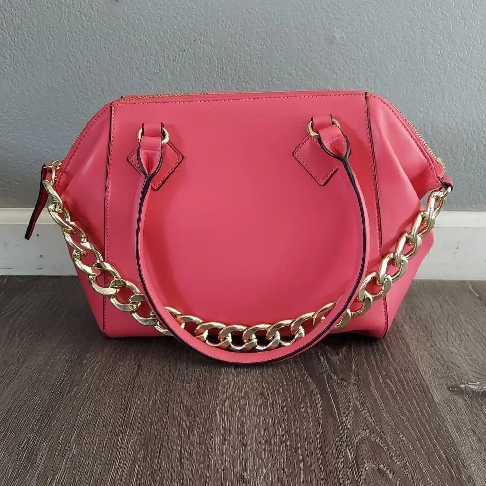 Worthington Pink Gold Chain Handbag